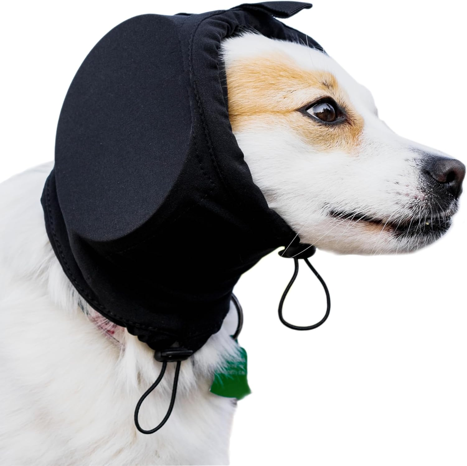 Dog Ear Muffs Noise Protection 32Db NRR, Safe Dogs Ears Noise Cancelling Headphones for Hearing Protection from Airplane, Fireworks, Travel, Thunder (S, Black) image number 6