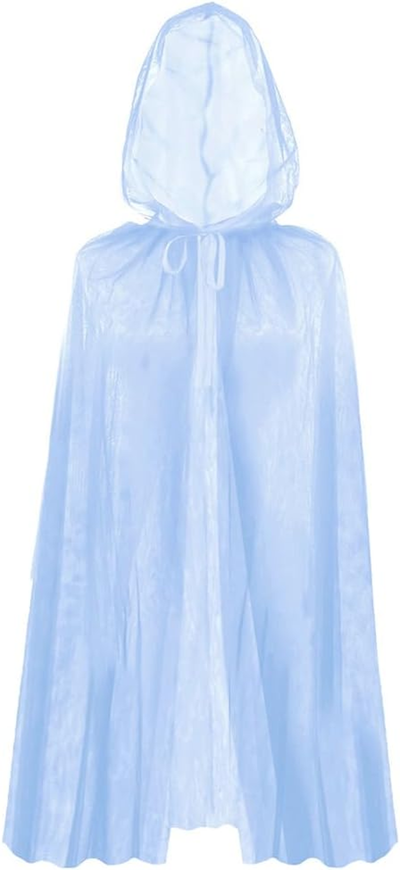 Mayplous Halloween Costume Cloak for Women Adult'S Cosplay Cape Long Tulle Cape Fancy Dress Hood Dress-Up for Role Play