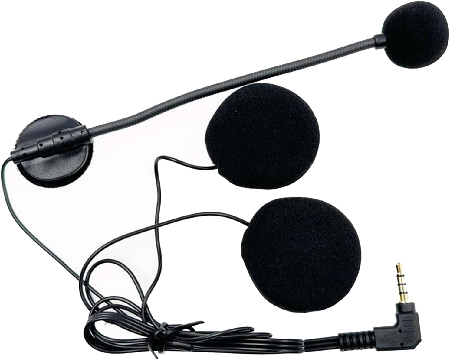 Helmet Speakers - Motorcycle Helmet Headphones - Modular Intercom High-Definition Audio Earbuds Set for Riding Racing Dirtbike Snowmobile Street Riding image number 1