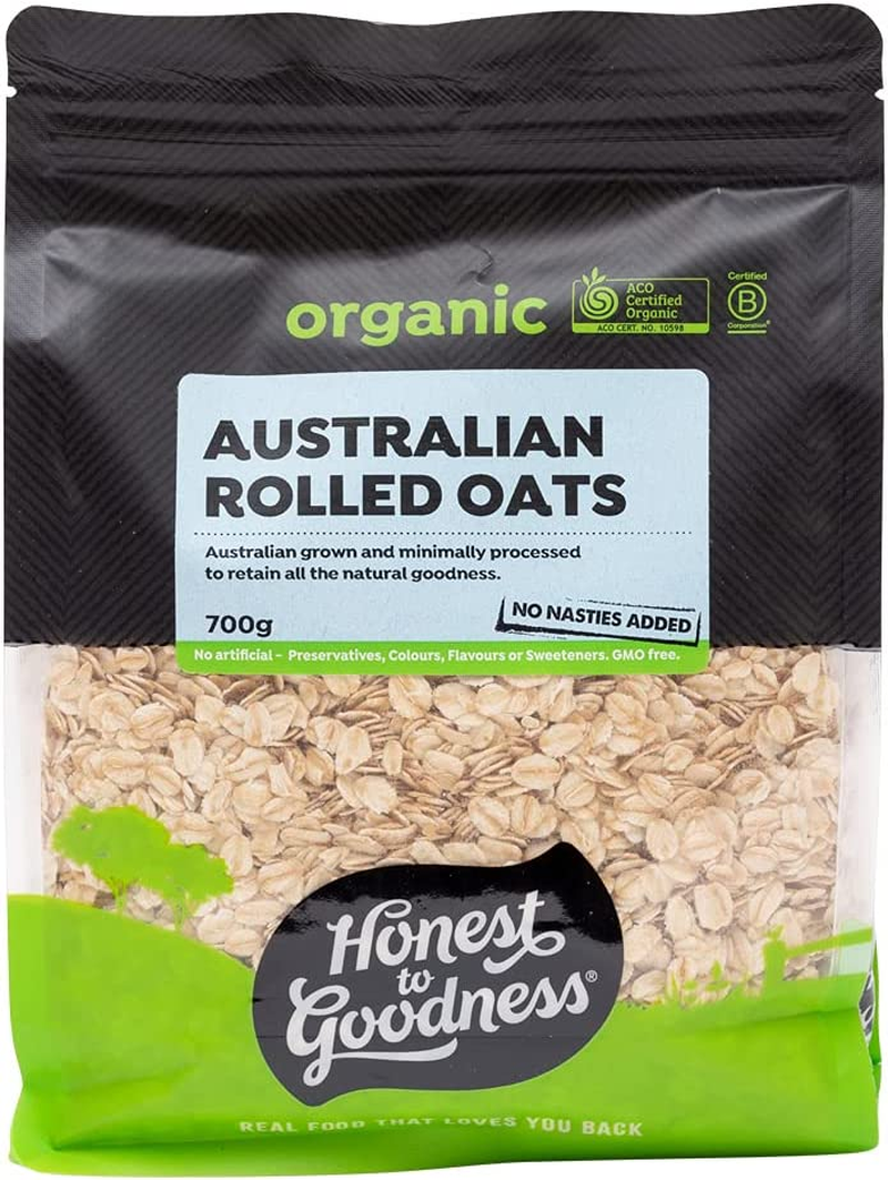 Honest to Goodness Organic Australian Rolled Oats 700 G image number 3