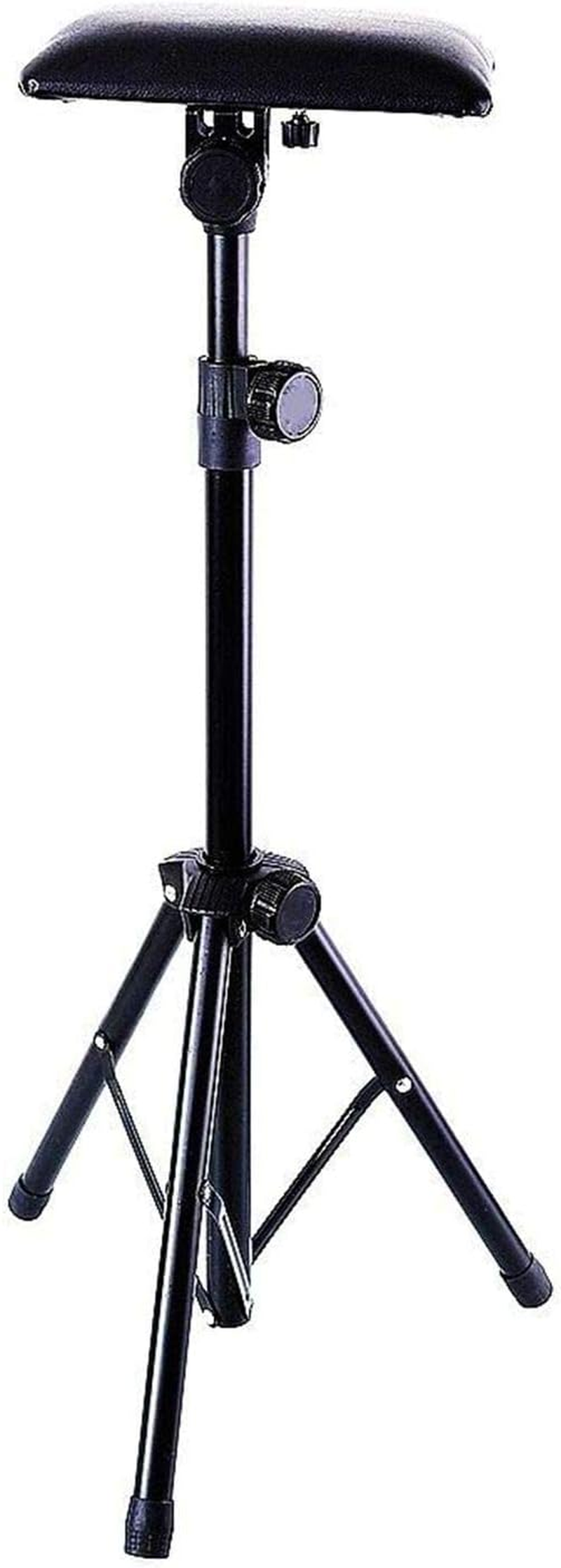 Tattoo Armrest,New Star Tattoo Foldable Sponge Pad Arm Leg Rest Stand Tripod with Adjustable Height for Tattoo Supplies PVC Leather Stands Studio Chair Stand image number 2