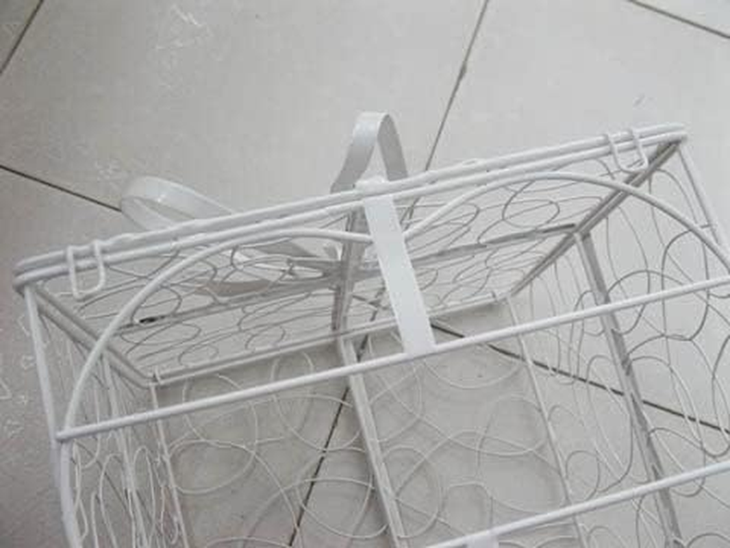 1Xpresent Box Wedding Wishing Well Card Keeper Bird Cage 24X24Cm image number 2