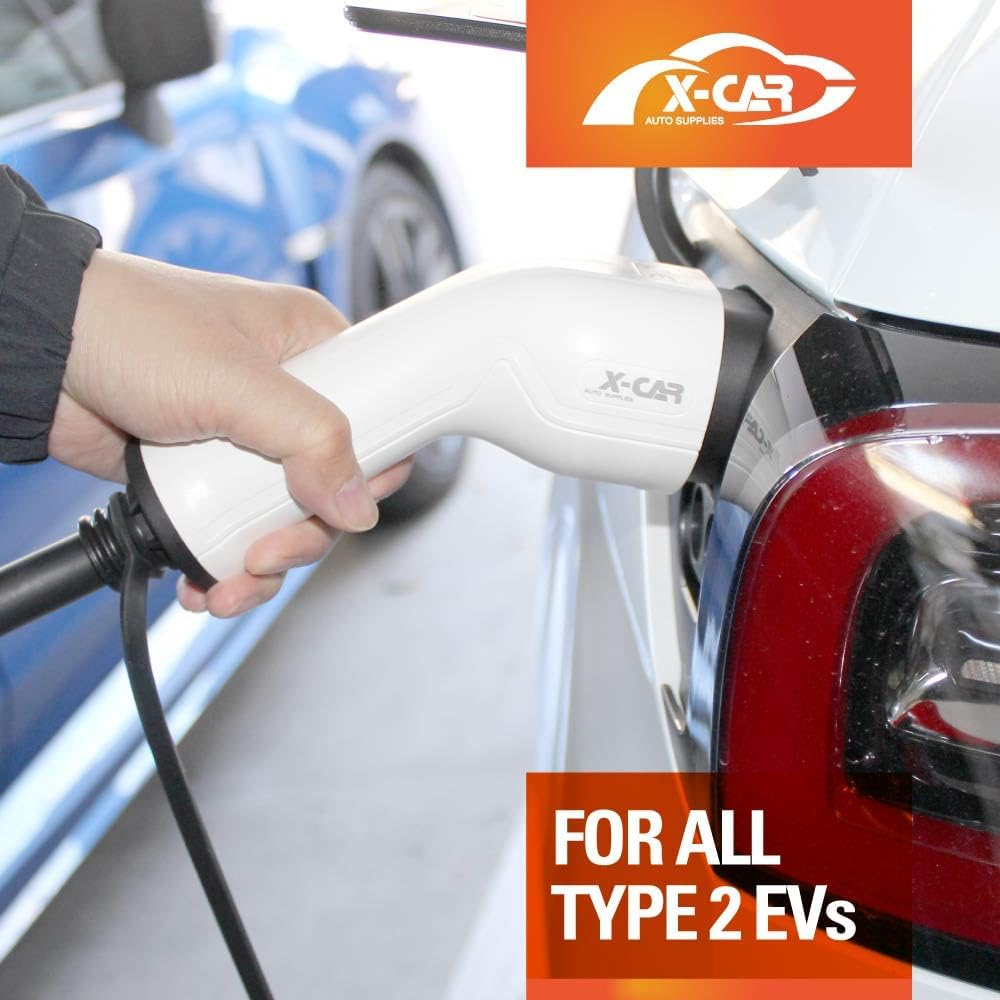 X-CAR Type 2 Portable EV Charger 10 Amp 2.4KW Australian Plug 5 Meters for New Tesla Model 3 Highland 2023-2025 image number 6