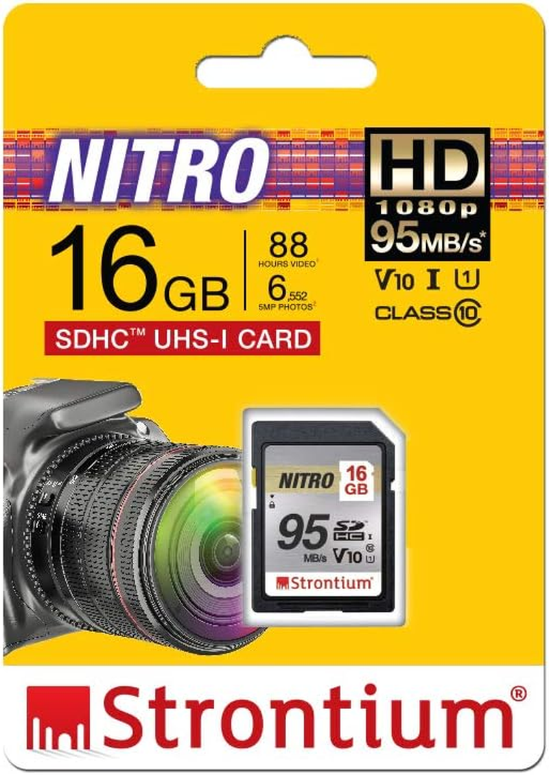 Strontium Nitro SDHC Memory Card, 16 GB image number 2