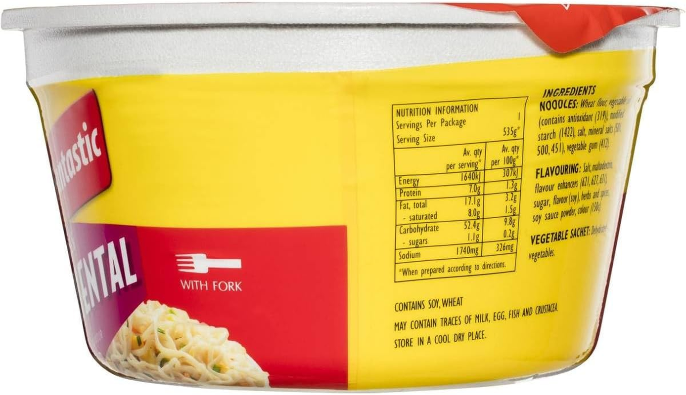 Fantastic Orient Bowl Noodle 85 G image number 3