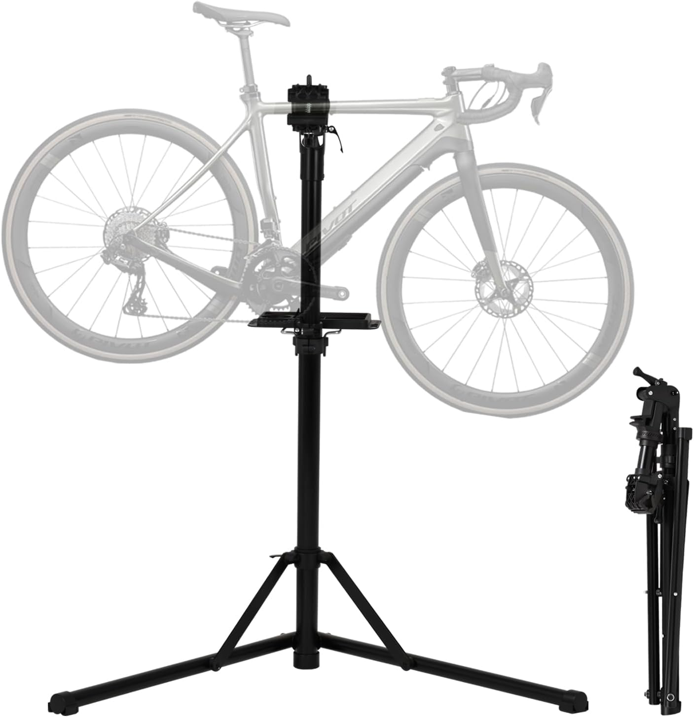 Advwin Bike Repair Racks, Shop Home Bike Mechanic Maintenance Rack Height Adjustable Carbon Steel image number 1