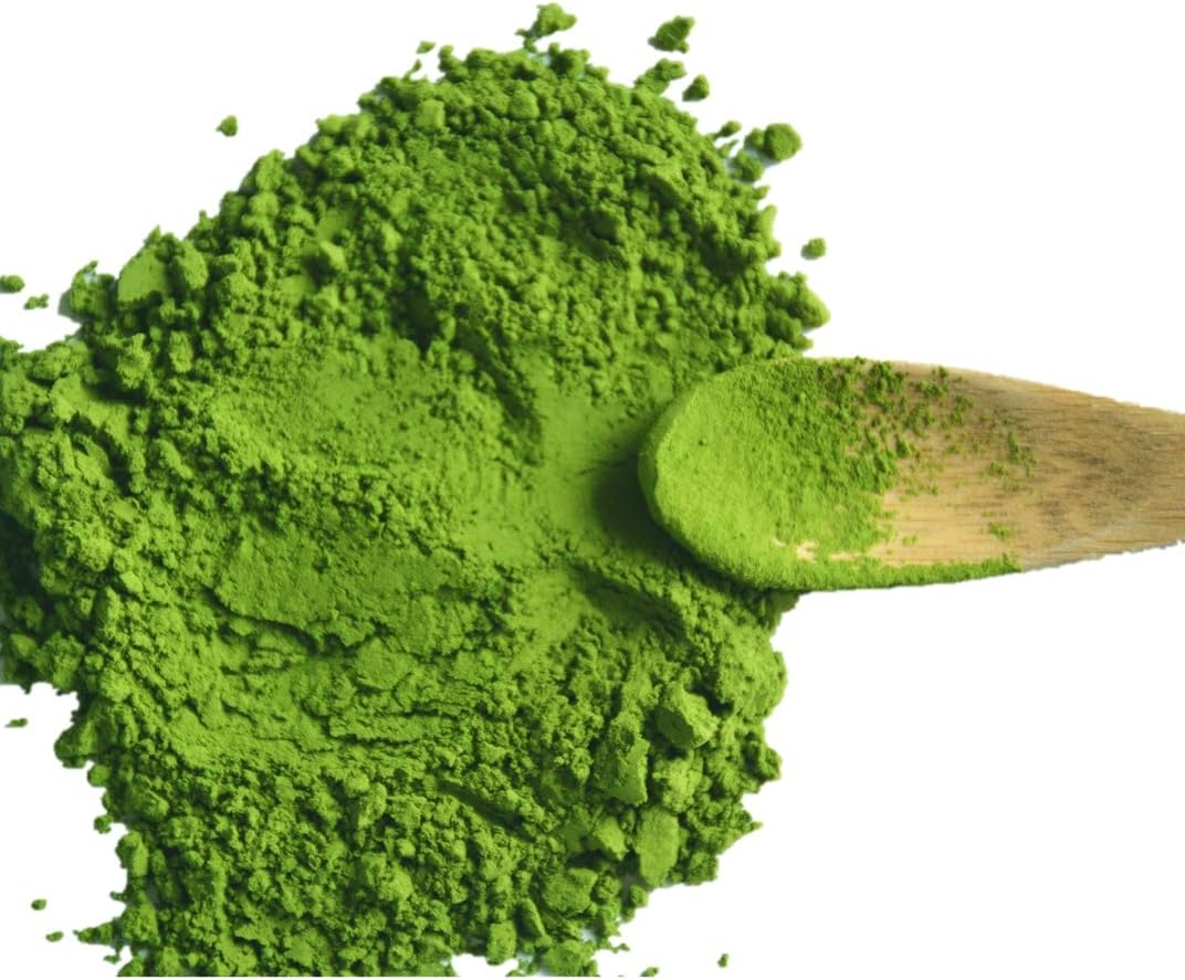 Japanese White Mulberry Leaf Matcha Style Powder - Green Superfood - Caffeine Free - Natural Green Coloring 100G Bag image number 5