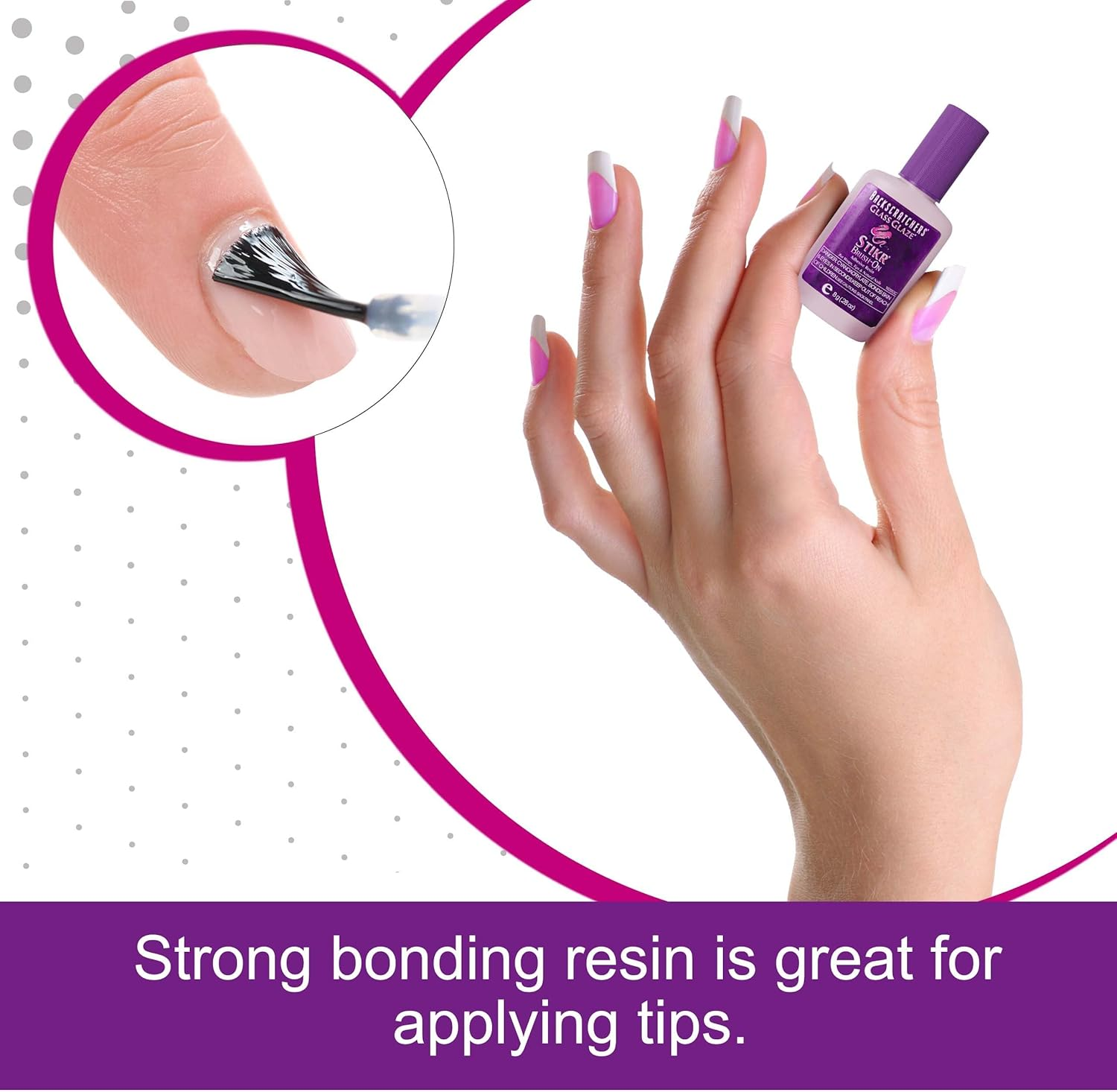 BACKSCRATCHERS Stikr Brush-On Resin - 8Gm by BACKSCRATCHERS image number 2