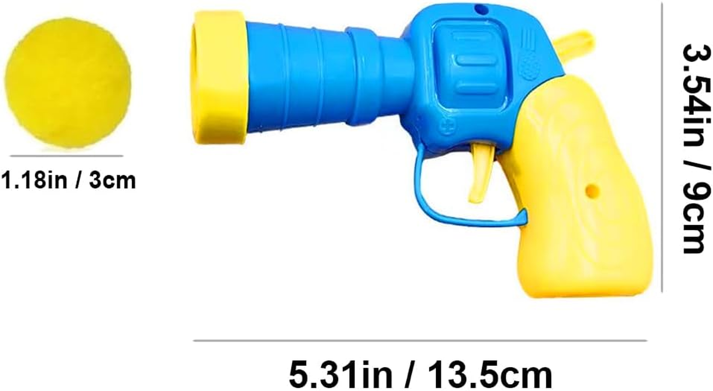 Cat Toy Gun Launcher 2Pcs with 100 Balls for Interactive Play, Cat Toys Plush Ball Interactive for Indoor Cats image number 4