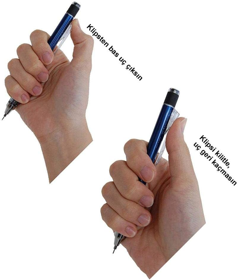 Tombow Mono Graph Shaker Mechanical Pencil 0.5Mm, Black Body (SH-MG11), 1 Count (Pack of 1) - Lime Green image number 2