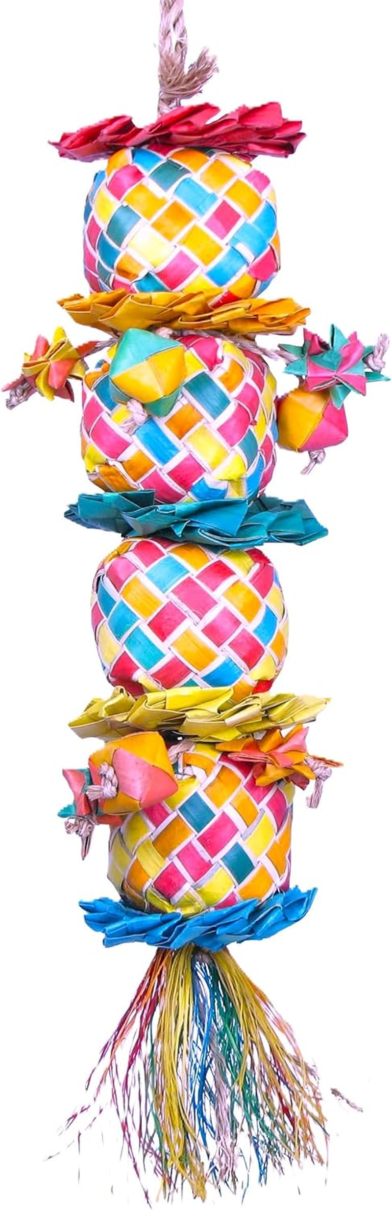 Planet Pleasures Flower Tower Bird Toy, Medium