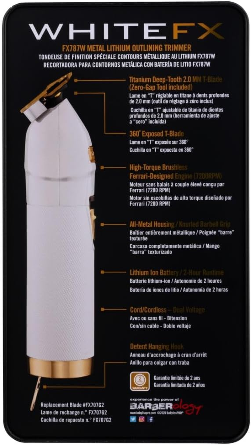 Babylisspro FX Outliner Trimmer, White image number 1