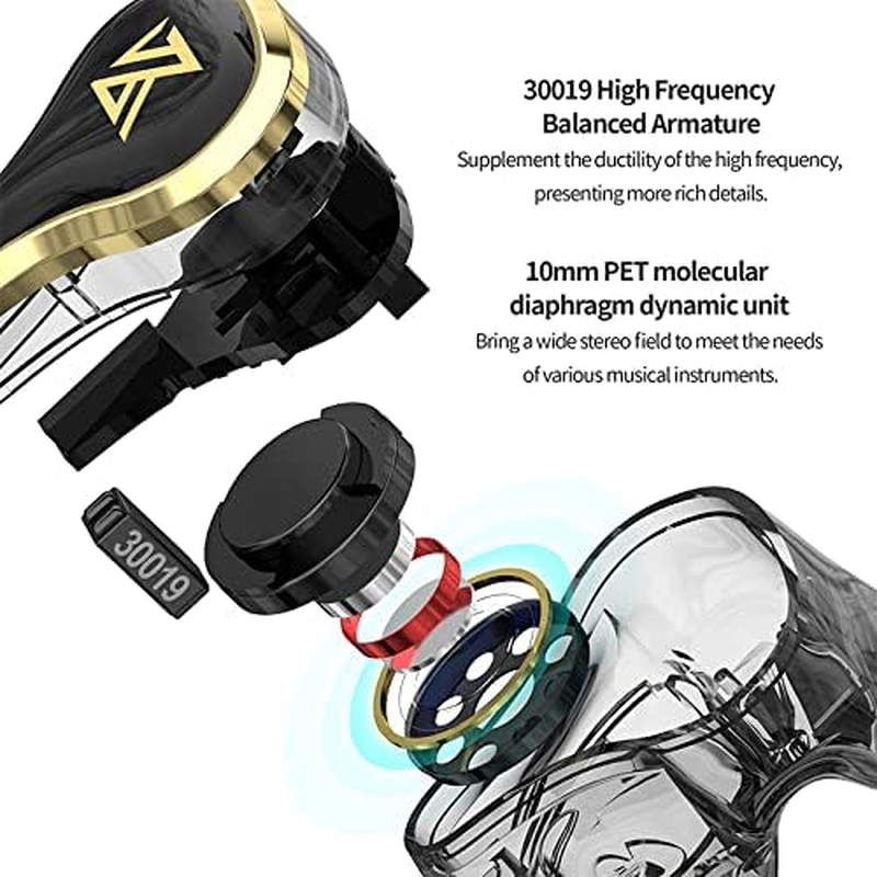 KZ SK10 Pro TWS Earphones Bluetooth-Compatible 5.2 Wireless Hybrid Hifi Game Earbuds Noise Cancelling Sport Monitor Headset image number 6