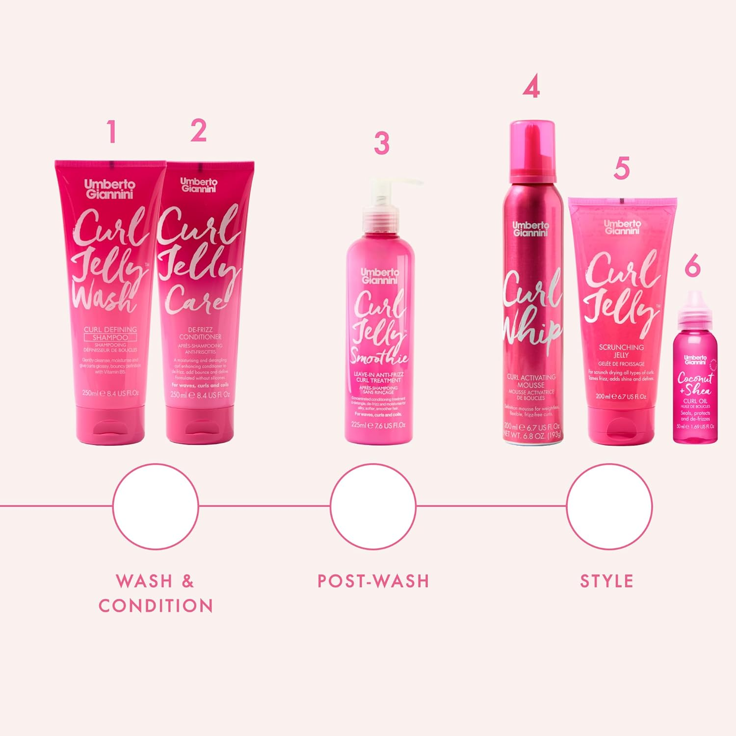 Umberto Giannini Curl Whip Curl Activating Mousse 200 Ml image number 2