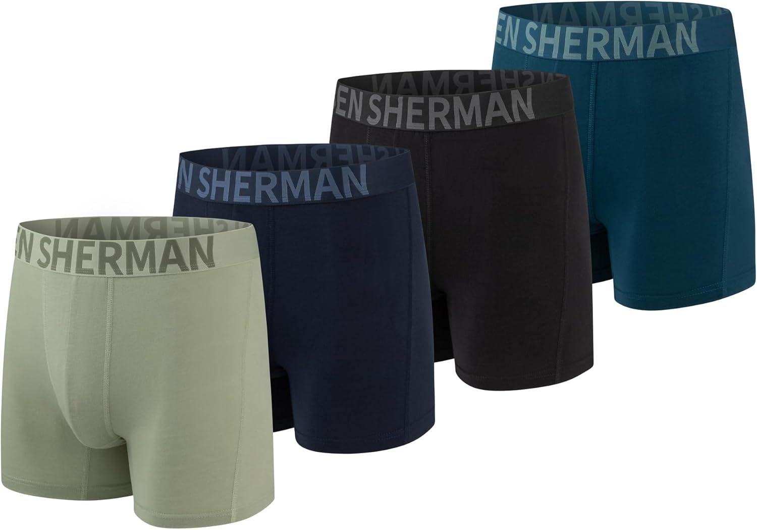 Ben Sherman Men'S Micro Modal Boxer Briefs Underwear Lux Modal Moisture Wicking, Ultra Soft, Breathable & Comfortable