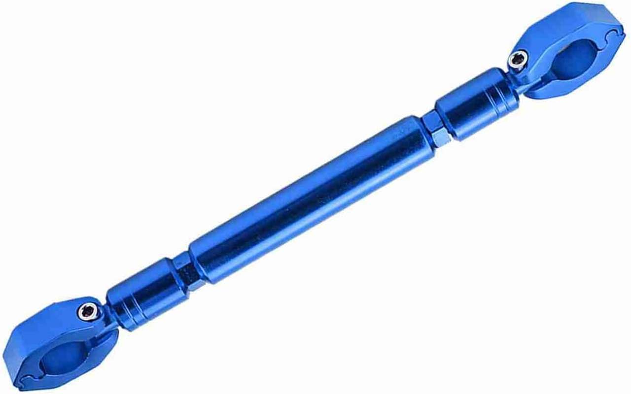 Adjustable Universal 22Mm Motorcycle Handlebar Cross Bar - High Strength Tool for Easy Installation, Black (Black #02)