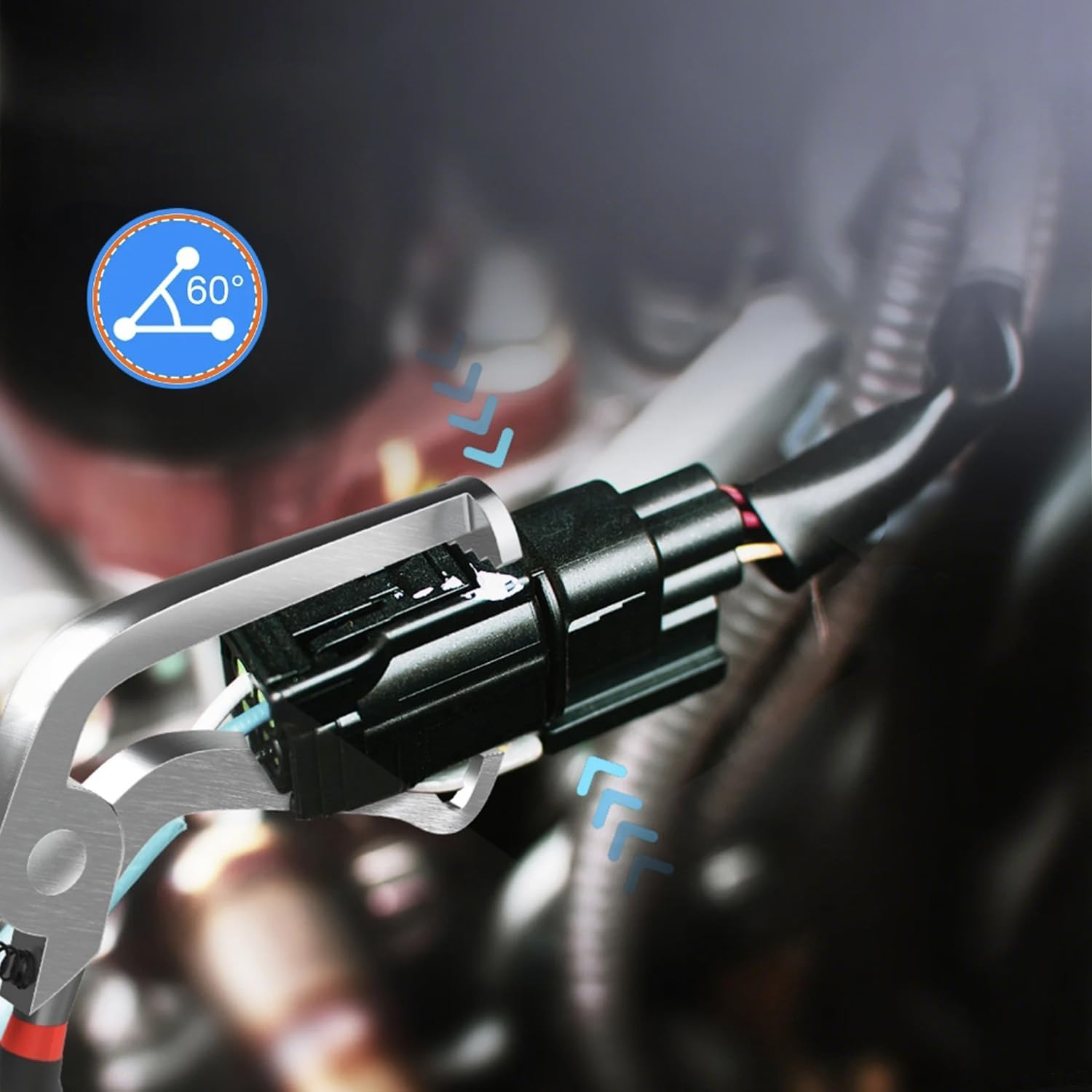 2PCS Automotive Electrical Pliers Set,Carbon Steel Disconnect Tools,Fuel Line Removal Tool,For Fuel Lines and Wiring Clips,Maf Sensor and Ignition Coil Removal image number 1