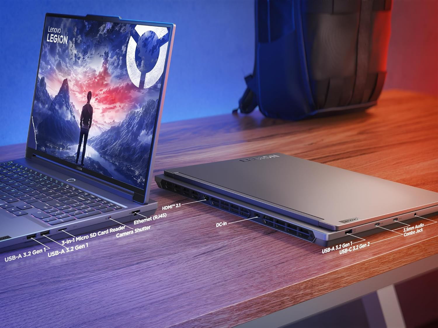 Lenovo 2024 Legion 5 16IRX9 Gaming Laptop, 16" 1TB SSD/16GB RAM, Intel Core I9-14900Hx, NVIDIA Geforce RTX 4060 image number 2