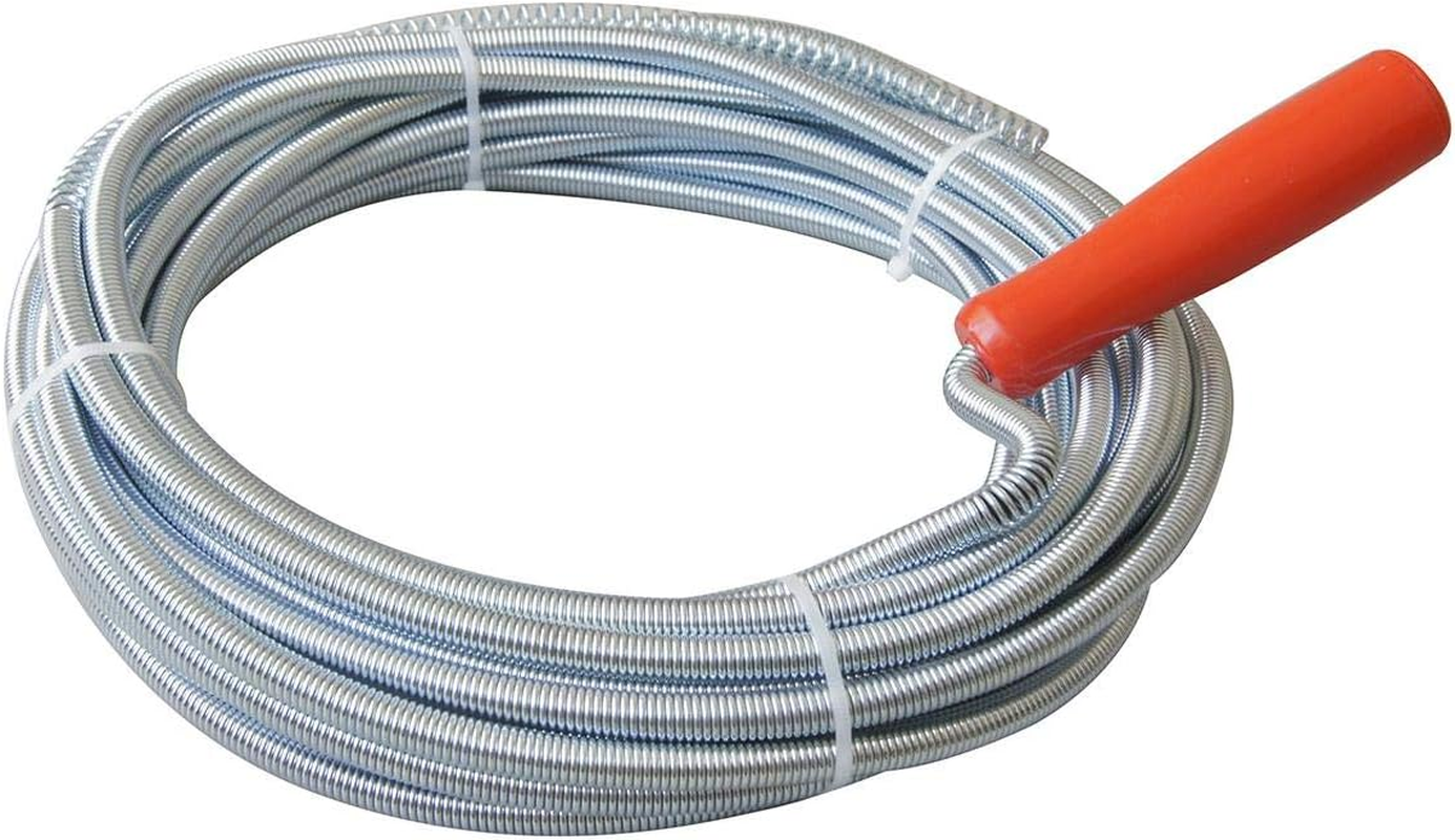 Katsu Pipe Cleaning Shaft, 10 M X 9 Mm, Pipe Cleaning Spiral, Drain Spiral for Cleaning Kitchen Sinks and Pipes, 318710 image number 1