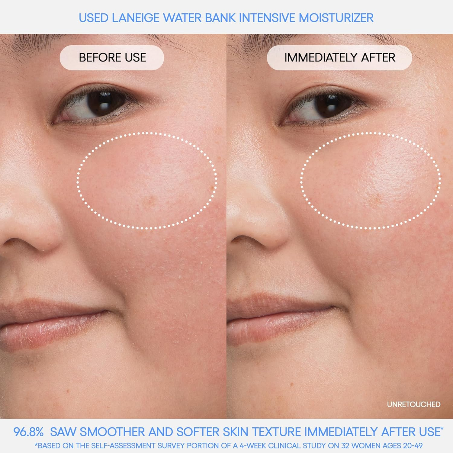 LANEIGE Water Bank Blue Hyaluronic Intensive Cream Refill 50 Ml image number 4