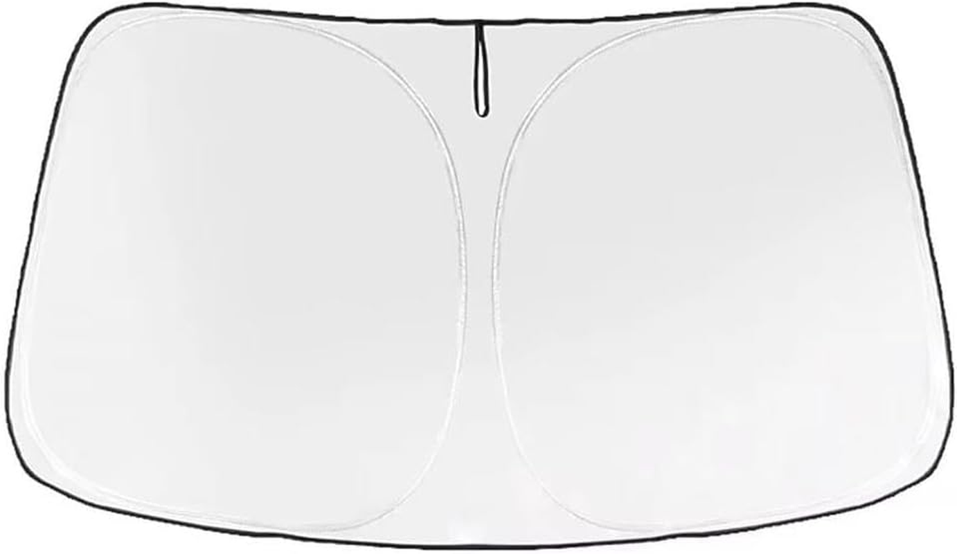 Fit for Ford Everest 2023-2025,Foldable Sun Shade,Black Car Windshield Upgrade Sunshaden,Automotive Interior Accessories image number 5