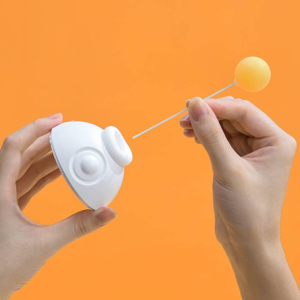 Michu Cat Treat Dispenser Toy Tumbler Interactive Ball image number 2