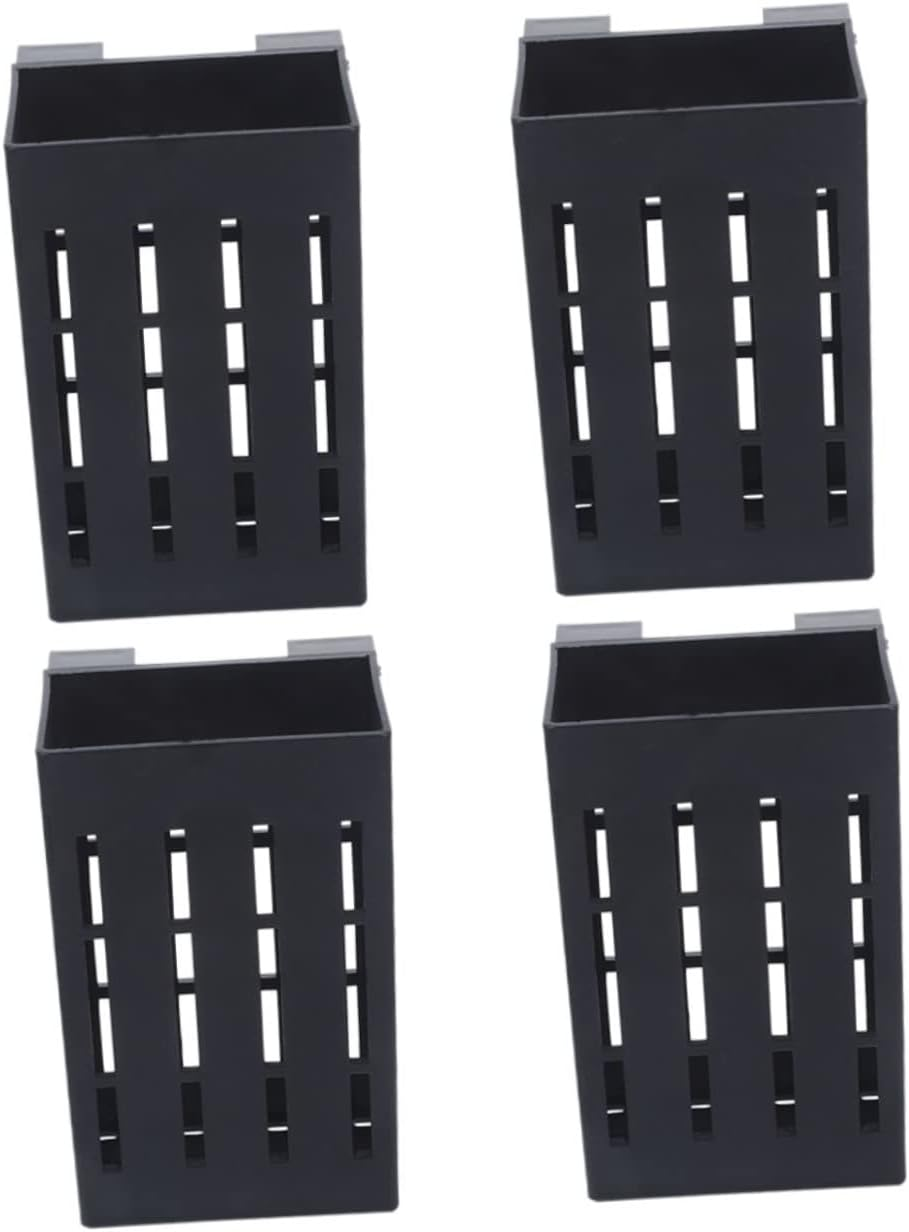 4Pcs Hanging Aquarium Plant Holder Aquatic Plant Pots for Improved Growth for Fish Tank Decoration and Aquatic Cultivation