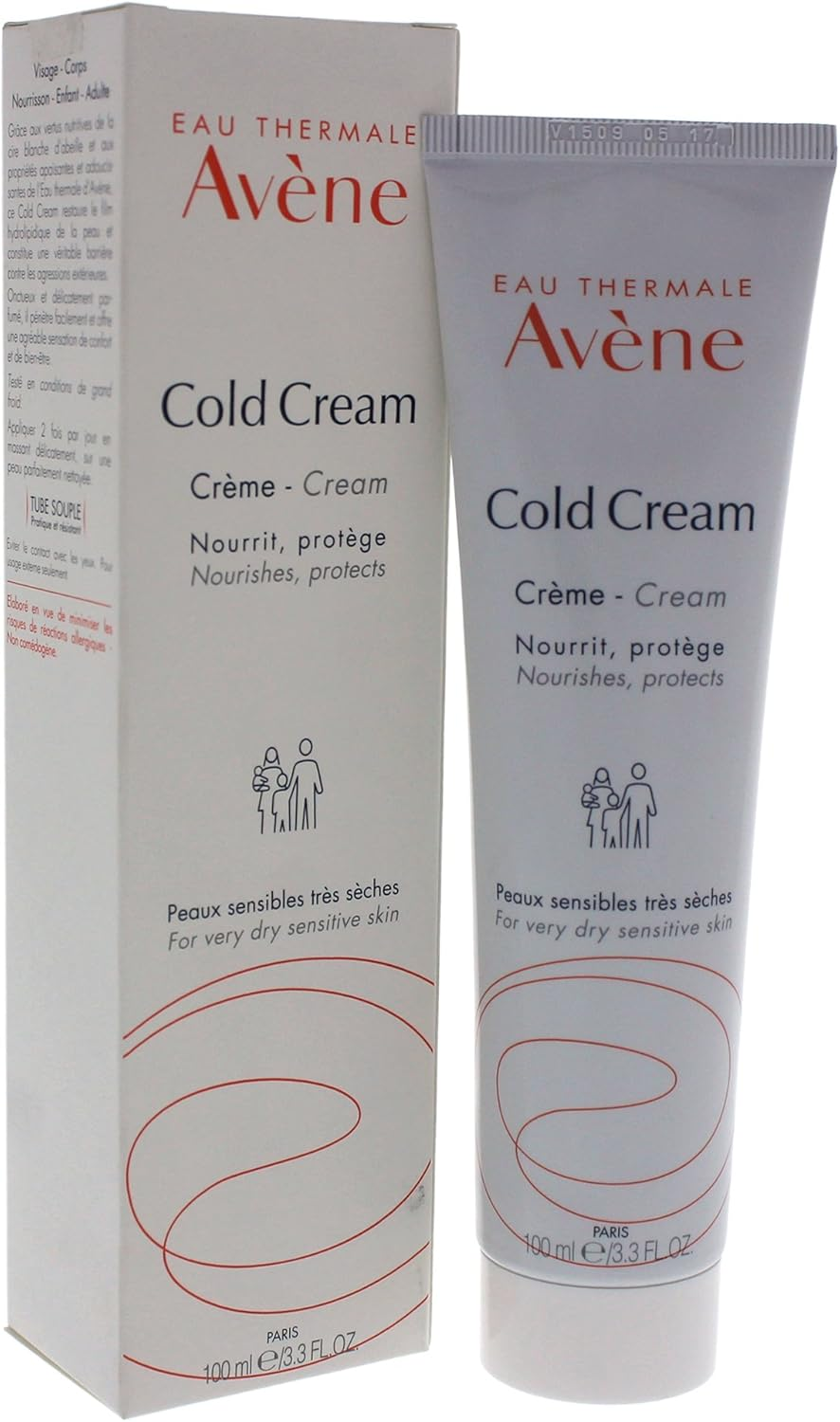 Avene Cold Cream by Avene for Women - 3.24 Oz Cream, 100 Ml image number 2