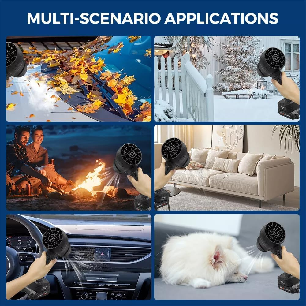 130,000RPM Air Jet Dry Blower Electric Powerful Mini Turbo Jet Fan