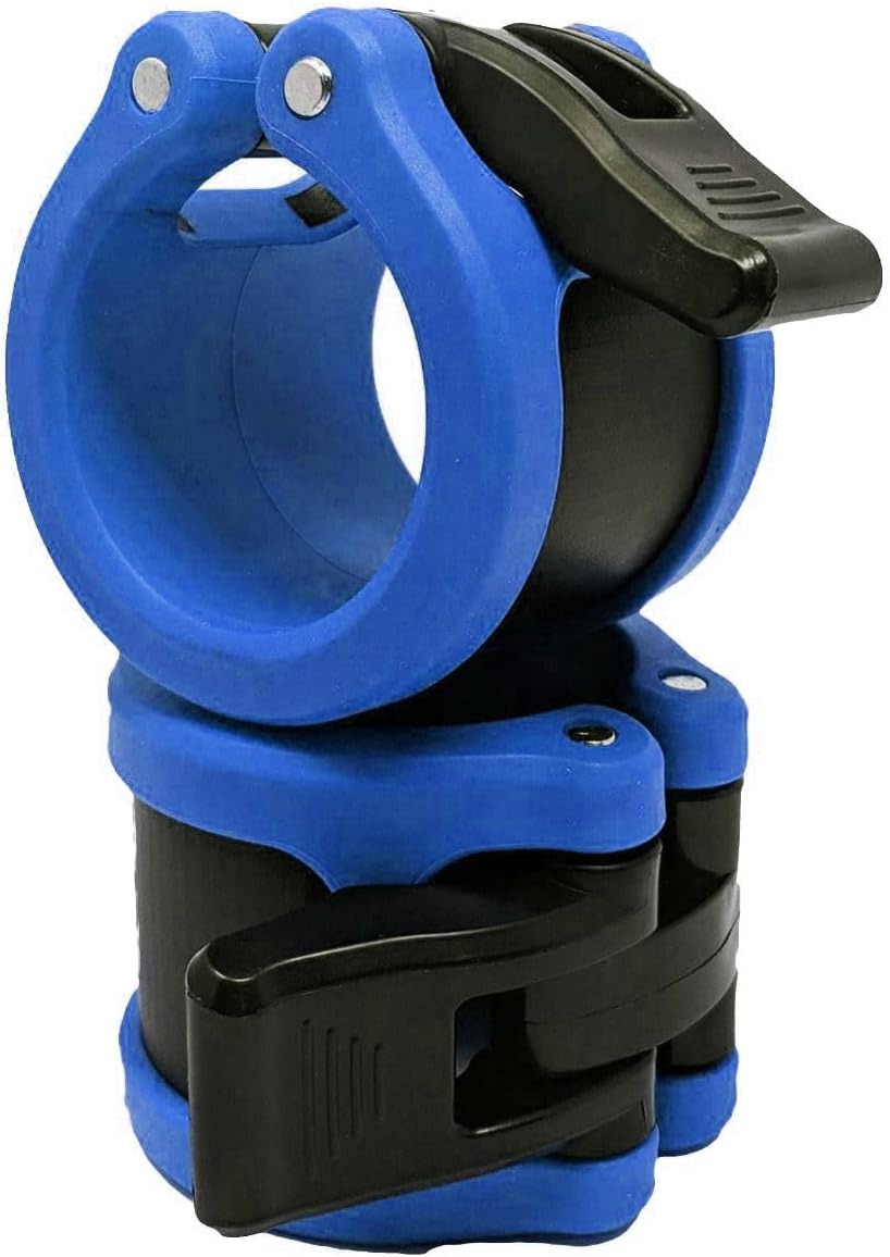 Clout Fitness Barbell Clamps Collars for 2 Inch Olympic Size Barbell