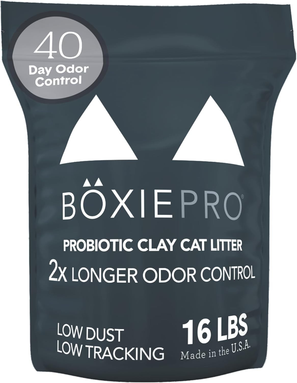 Boxiecat Deep Clean, Scent Free, Probiotic Clumping Litter, 16 Lb image number 5