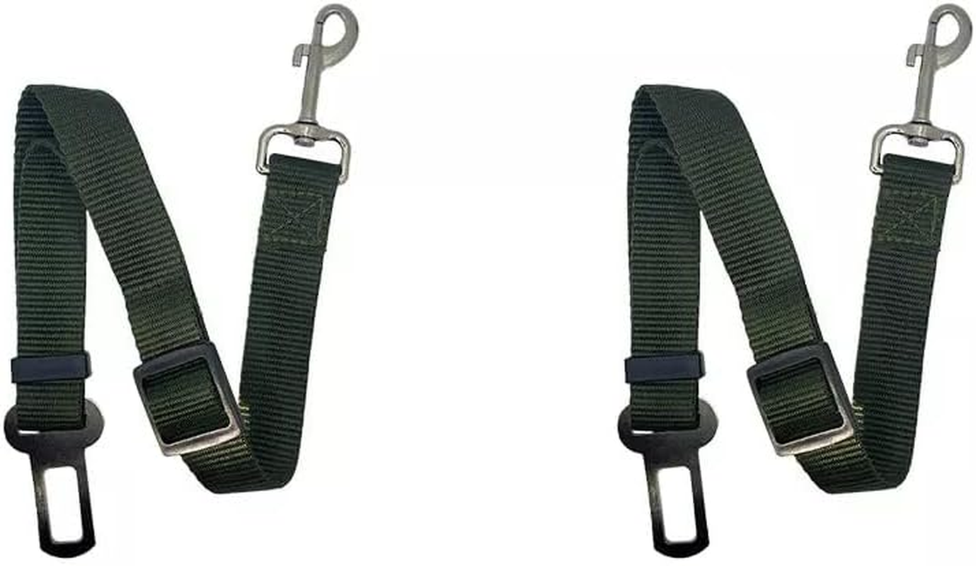 Tootoo Adjustable Pet Dog Safety Car Vehicle Seat Belt Harness Lead Pet Seatbelt Nylon (2X Camo)