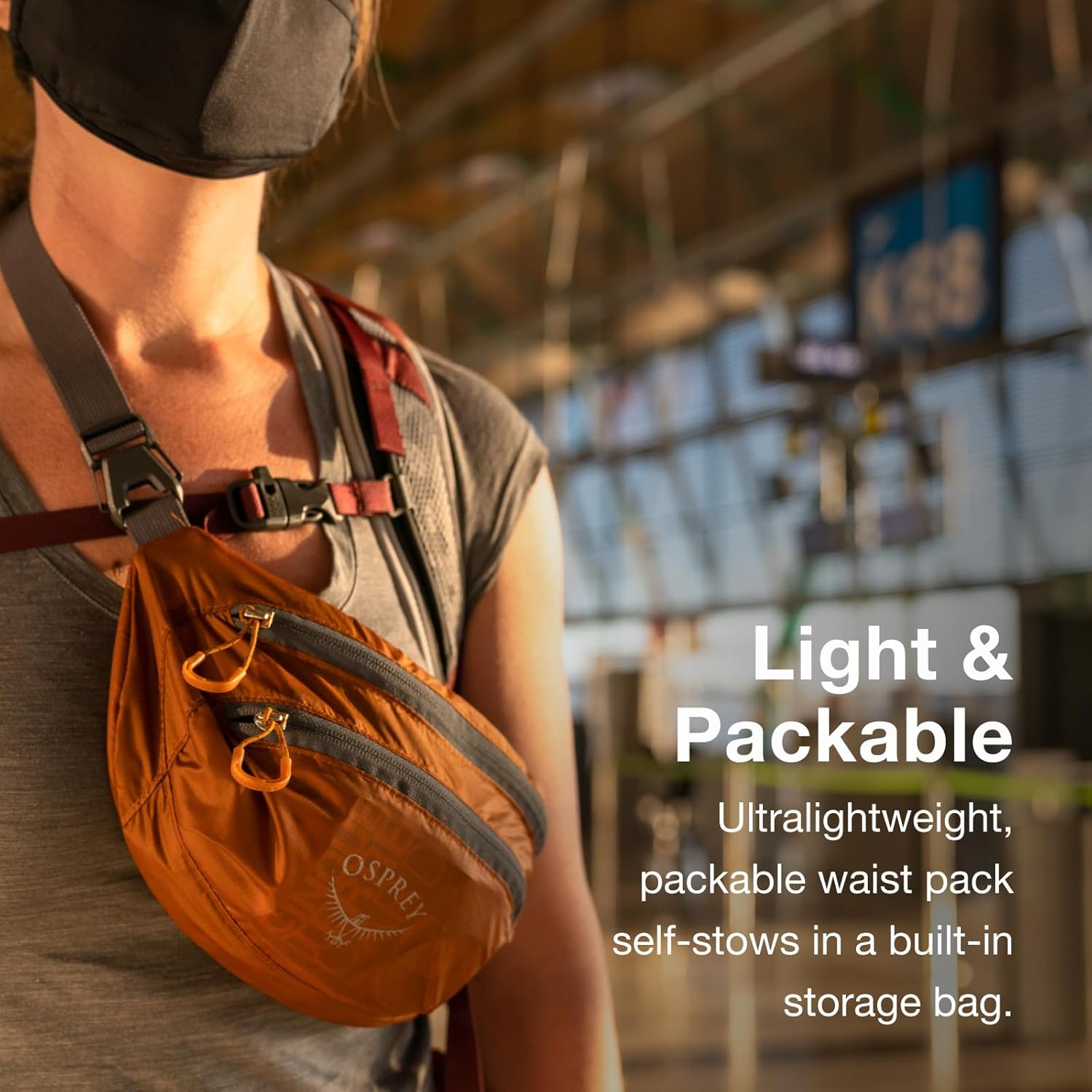 Osprey Europe Ultralight Stuff Waist Pack - Black image number 5