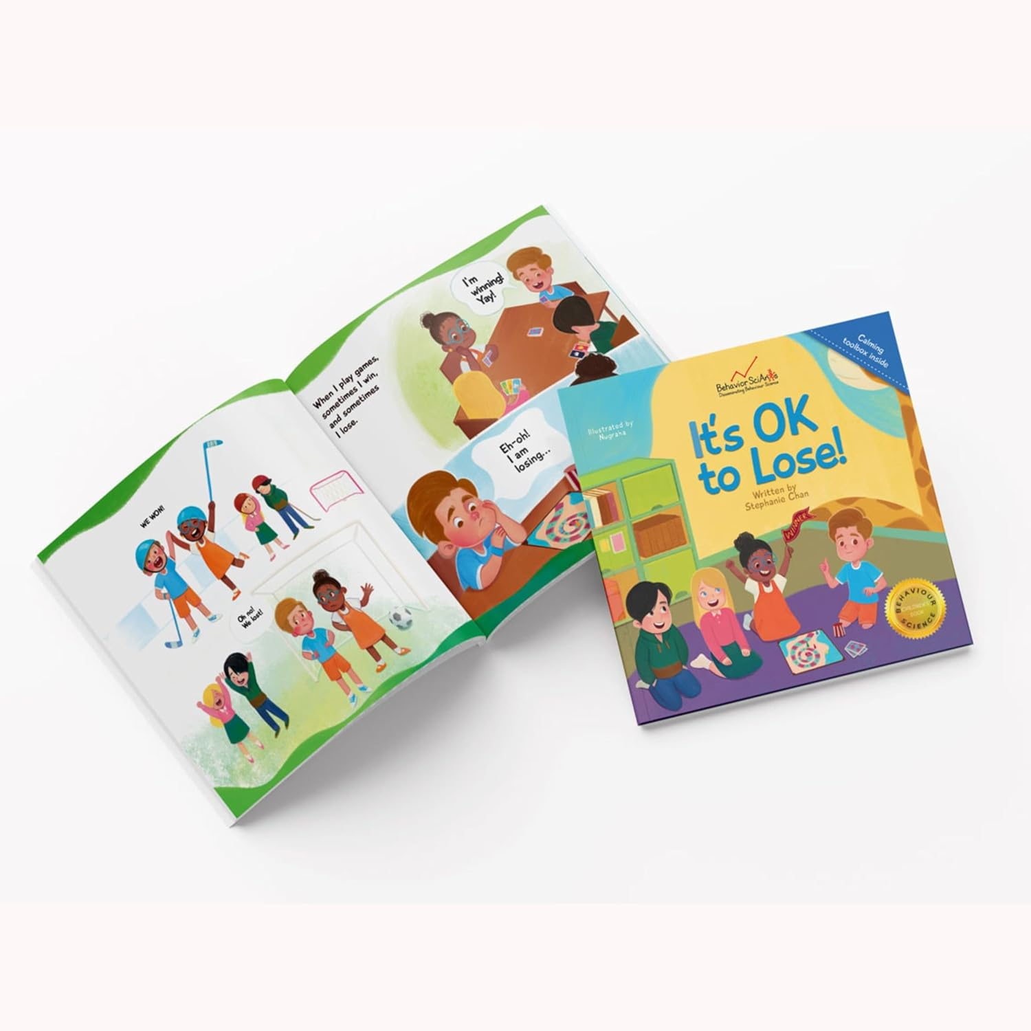 It'S OK to Lose!: a Colourful Picture Book about Accepting Losing in Games and Being a Good Sport for Young Children image number 2