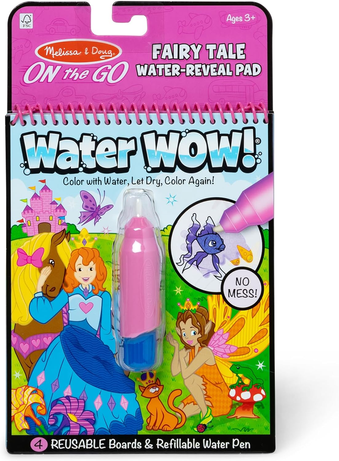Melissa and Doug - on the Go - Water WOW! - Fairy Tale image number 4