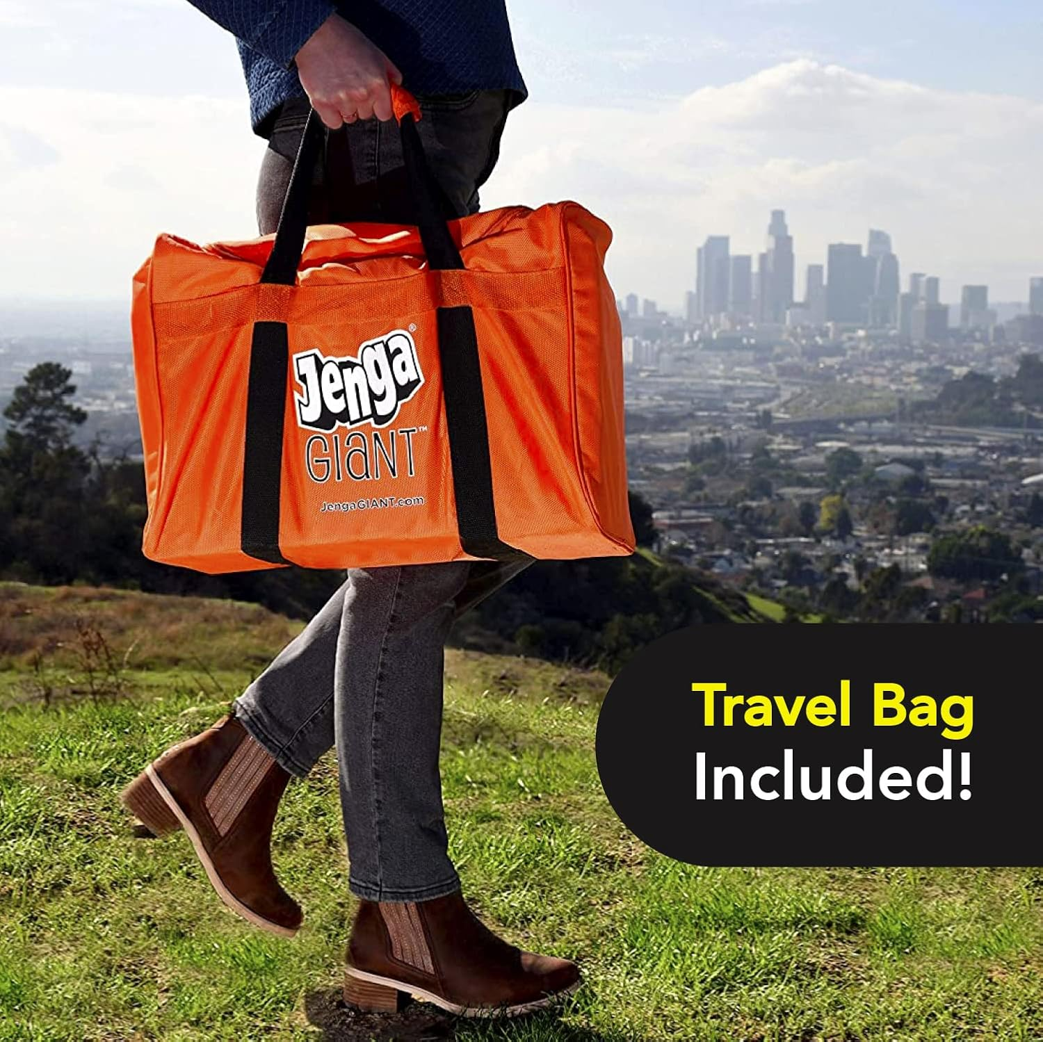 Jenga Giant - Stacks to over 5 Feet - Officially Licensed - JS7 image number 2