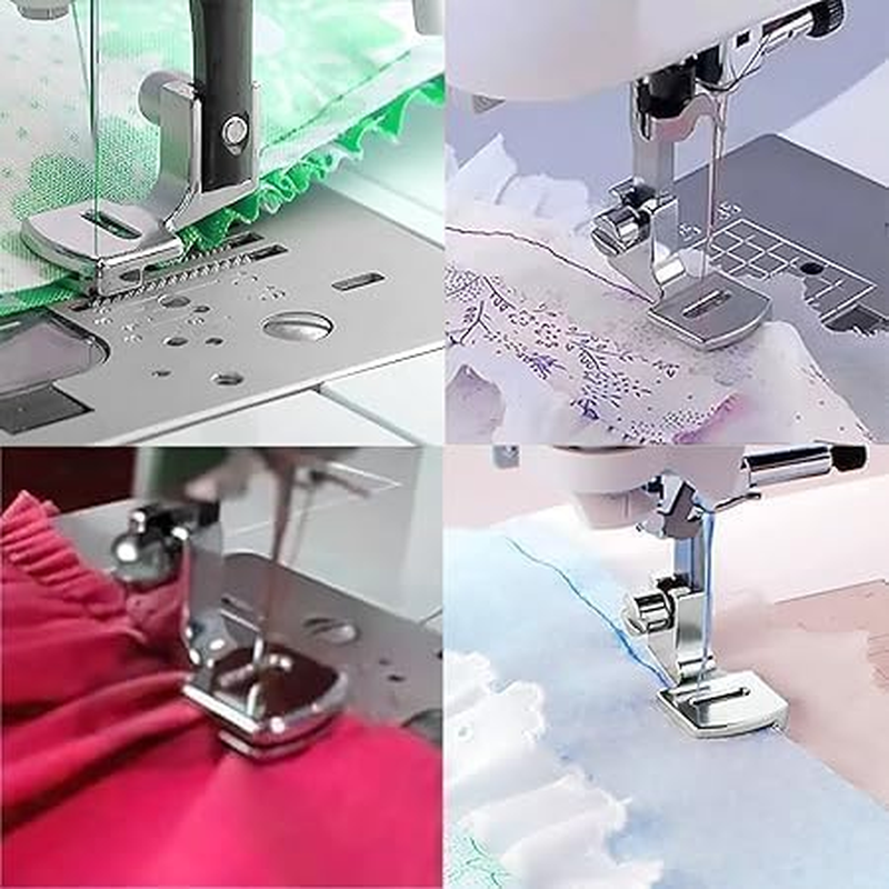 1PCS Shirring Gathering Presser Foot Fits for All Low Shank Singer, Brother, Janome, Babylock, Euro-Pro, White, Kenmore, Juki, Viking, New Home, Simplicity, Elna Sewing Machine image number 3