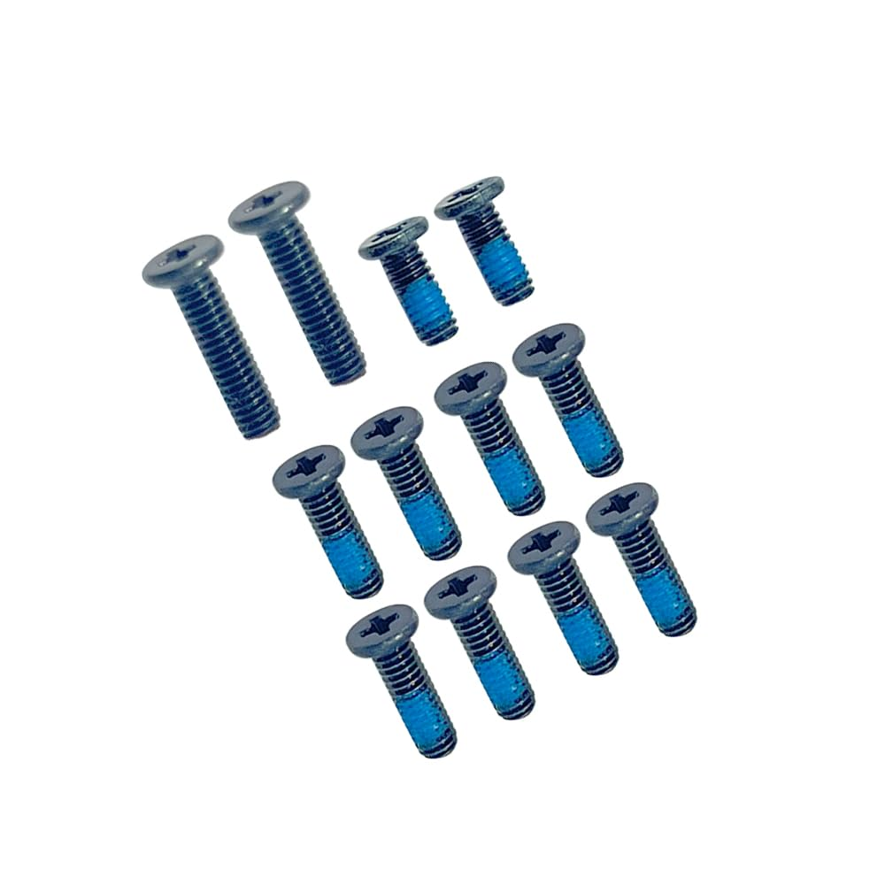 Gintai 1Set 12PCS Black Lower Bottom Base Cover Case Screws for ASUS TUF Dash F15 FX517 FX517Z FX517ZE FX517ZC image number 3