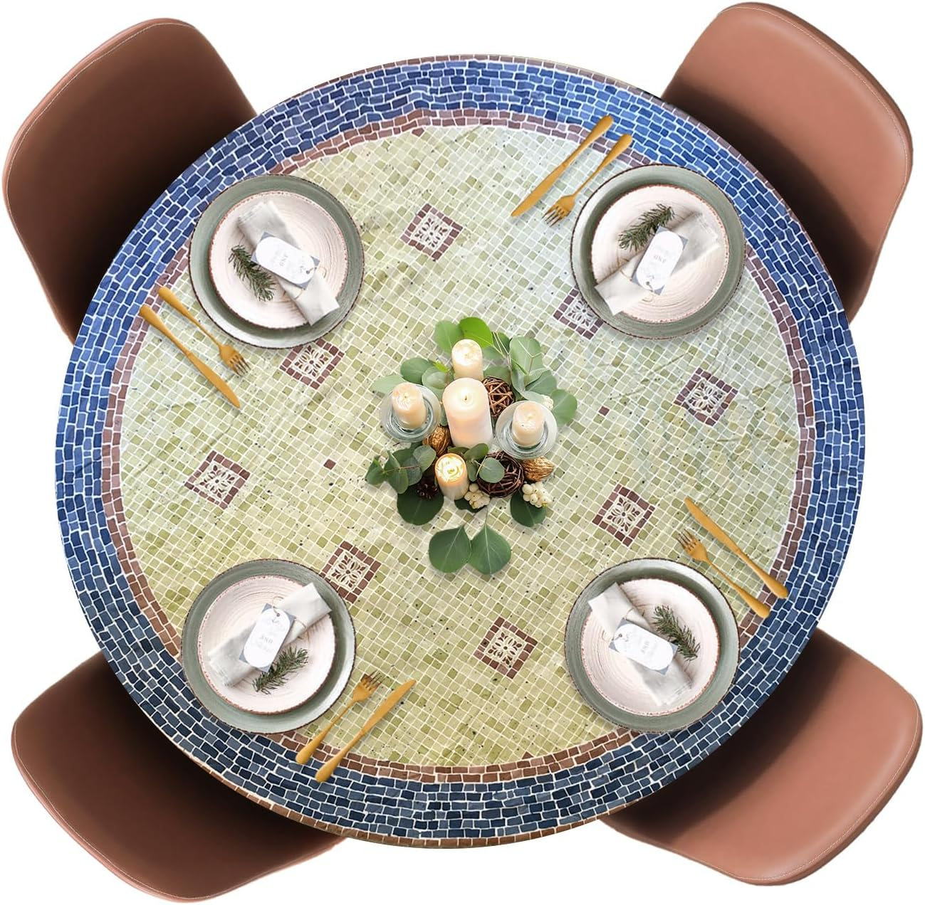 LAMINET Deluxe Cushioned Heavy Duty Table Pad, 52" X 108"