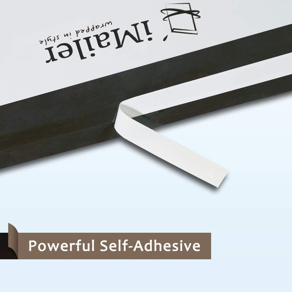 200 Count - 6X9 Inch, Poly Mailer Black Gingham Plaid Envelope, Mailing Shipping Bags with Self Seal Strip image number 3