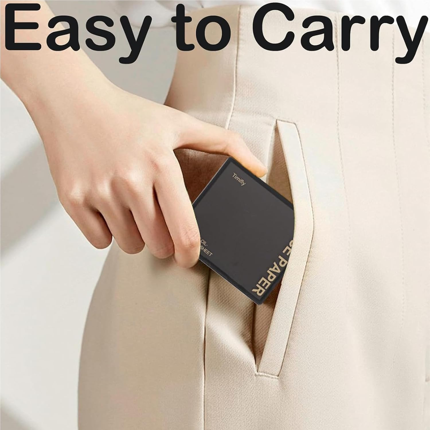 500 PCS Blotting Paper Face, Bamboo Charcoal Oil Absorbing Sheets, 500 Sheets with Portable Case, for Oily Skin Care, Quick Makeup Touch Up, Gym and Travel Essential image number 4