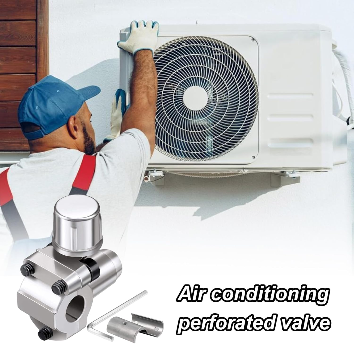 Bullet Valve | Bullet Piercing Tap Valve Replace - Replacement Accessories for Fridge Plumbing Project Home Kitchen Application image number 6