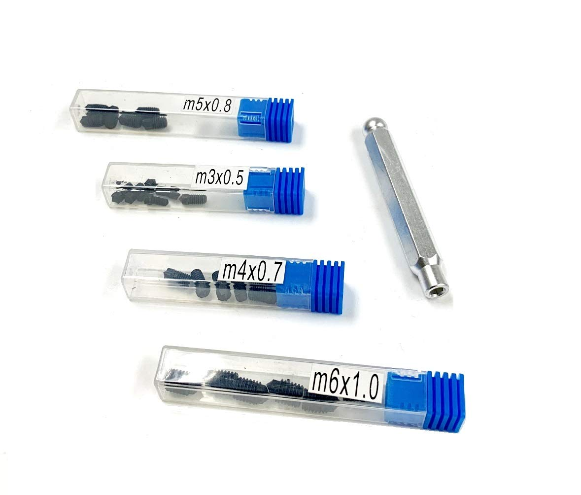 HHIP 3601-0517 28 Piece M3 X .5, M4 X .7, M5 X .8, M6 X 1 Transfer Screw Set image number 3