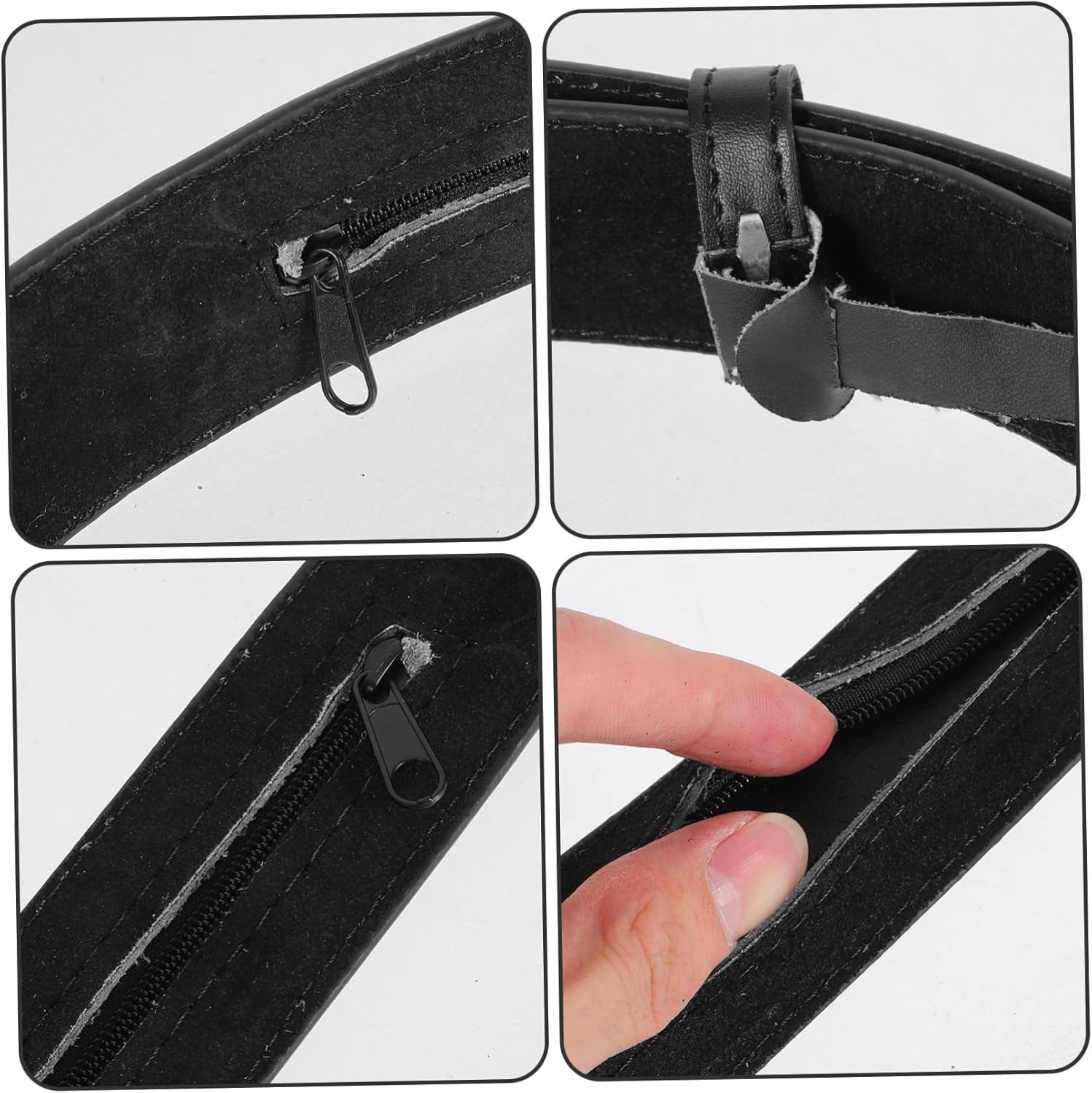 TEMPNAP Wallet Belt Belt Travel Security Hidden Pocket for Men Women Concealed Money Storage image number 5