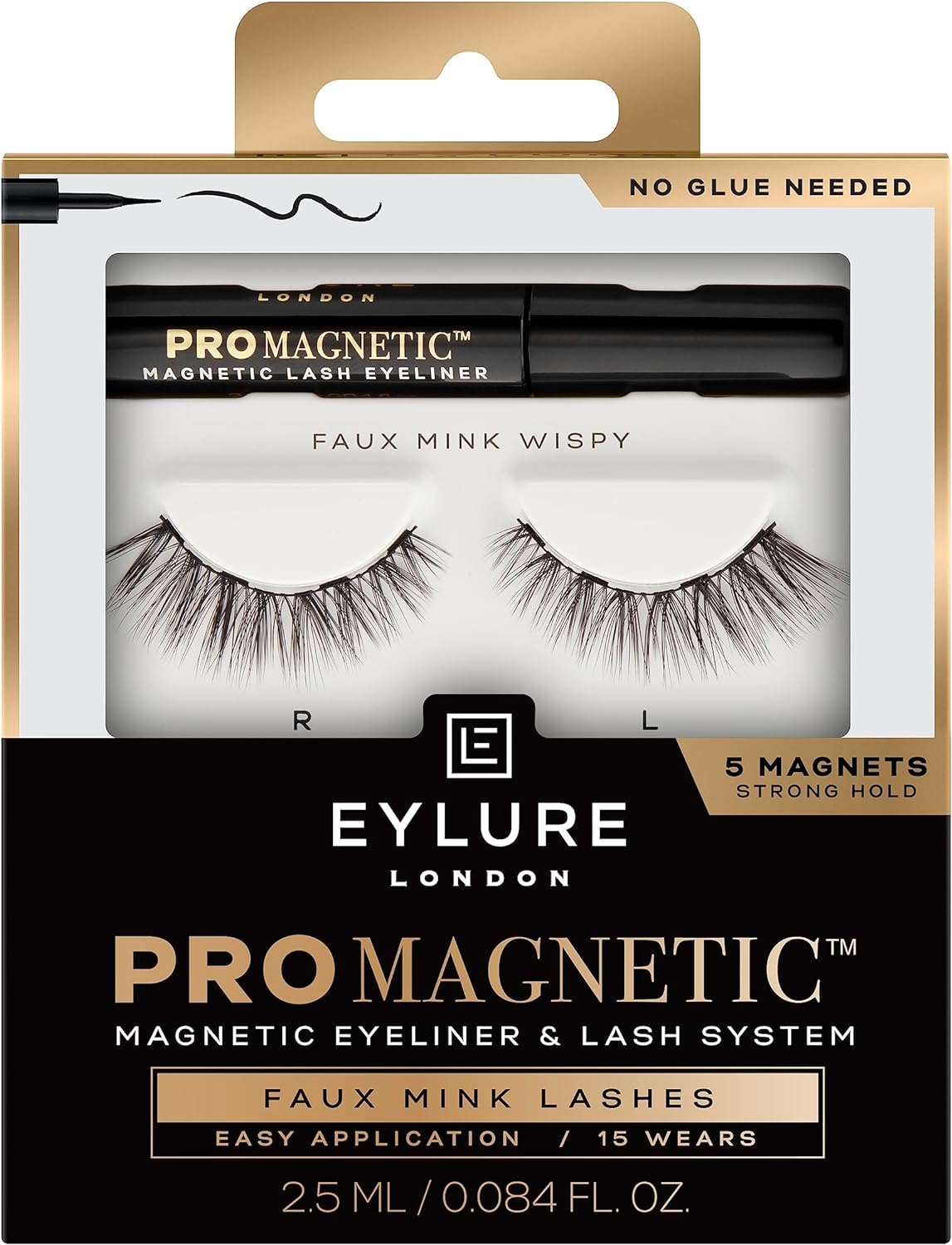 Eylure Promagnetic Lash Kit, Magnetic Eyeliner & Lash System, Accent, 2.5Ml image number 1