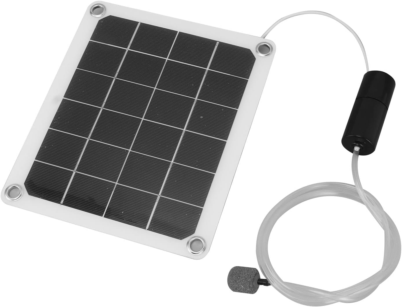 20W Noiseless Solar Air Pump Oxygenator Aquarium Aerator for Fishponds Ponds Hydroponics image number 3