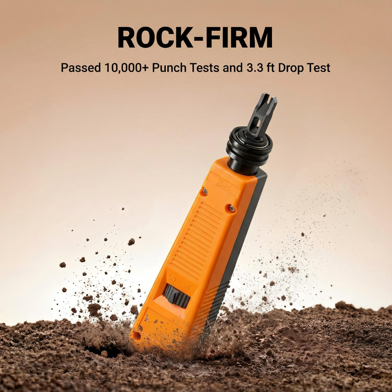 110 Punch down Tool, Smooth-Cutting, Durable, Easy-To-Use Klein Punch down Tool, Ethernet Tool for Cat5/Cat6/Rj45 and Other Terminations, Engineers Trust It, DIY Enthusiasts Rely on It image number 1