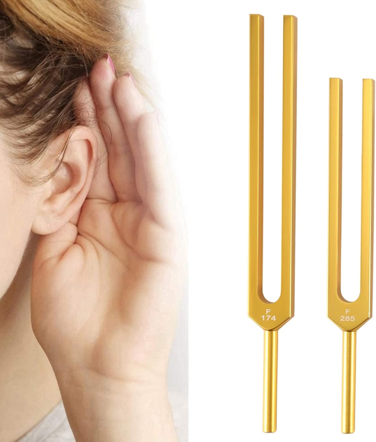 Spacesea Tuning Forks for Healing Set &ndash; 9 Chakra Frequencies 174Hz to 963Hz | Precision Aluminum Alloy | Meditation, Yoga, Sound Therapy, Energy Balancing Tools