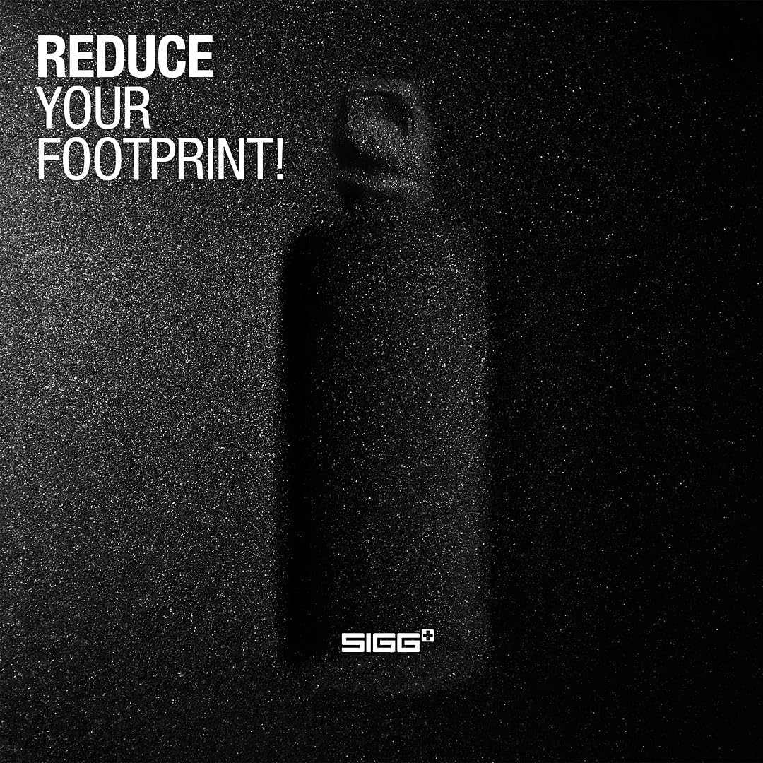 Sigg - Aluminium Water Bottle - Traveller Myplanet Black - Climate Neutral Certified - Suitable for Carbonated Beverages - Leakproof - Lightweight - BPA Free image number 5