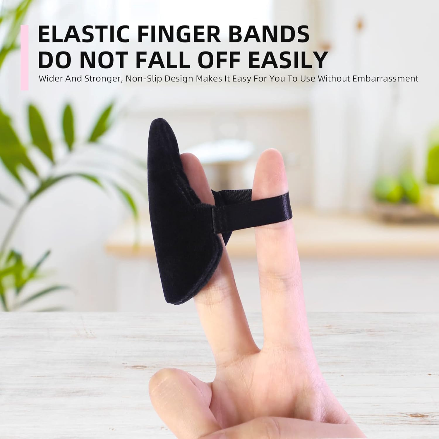 Viaky 20Pcs Triangle Powder Puffs,Face Soft Makeup Puff,Velour Cosmetic Sponge Stocking Stuffers for Loose Powder(Black & White) image number 4